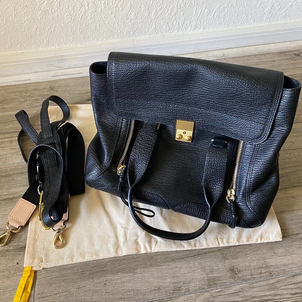 3.1 PHILLIP LIM | Pashli Medium Textured Leather Satchel